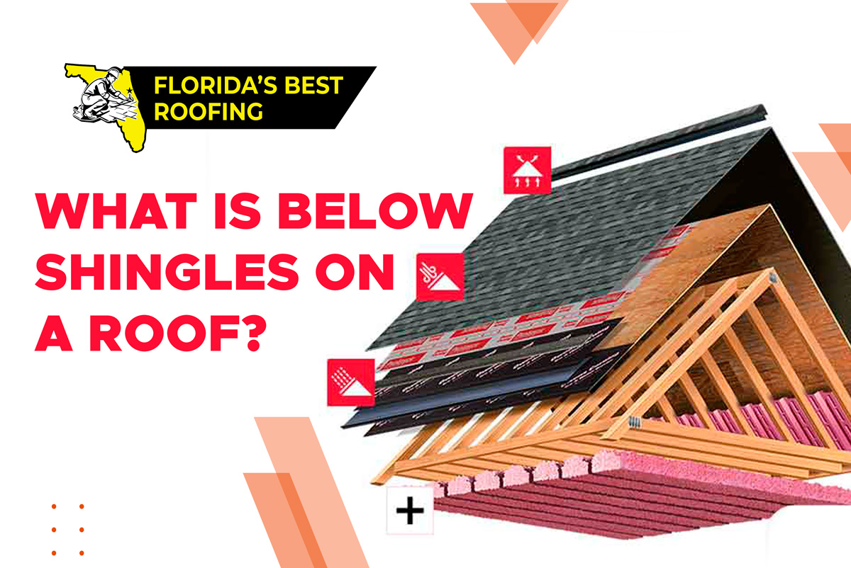 What is Below Shingles on a Roof?