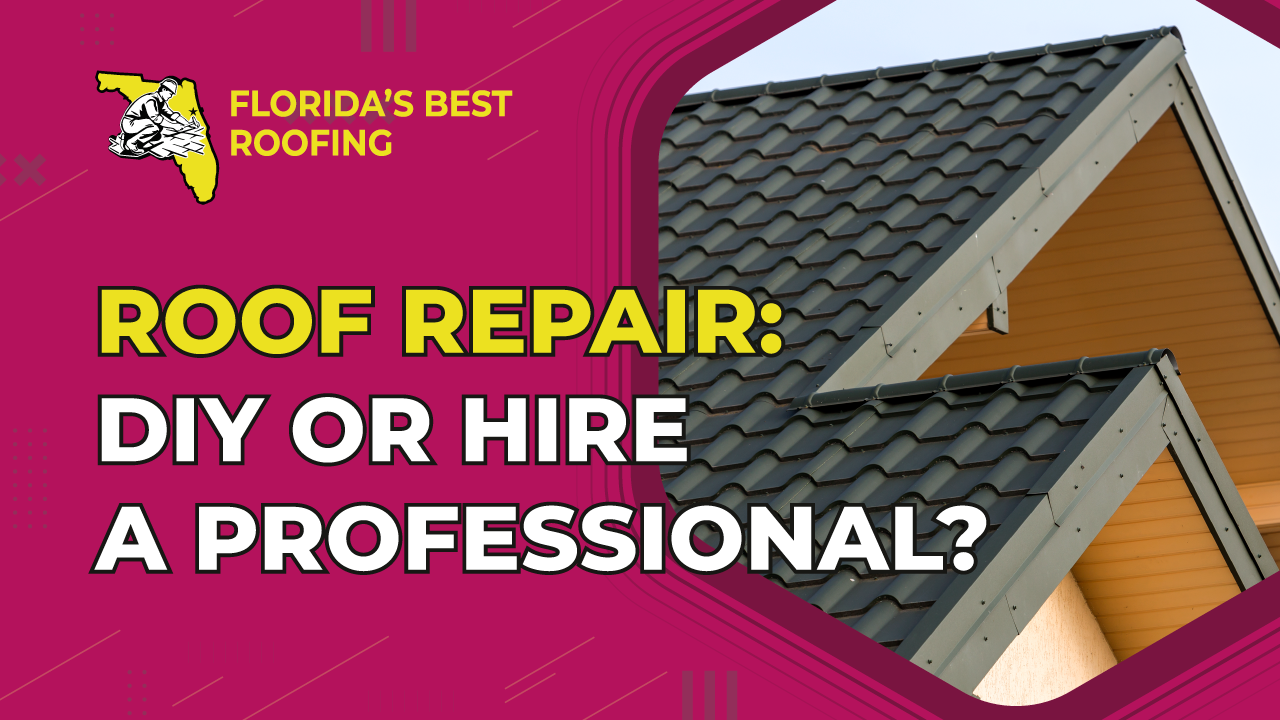 Roof Repair: DIY or Hire a Professional?