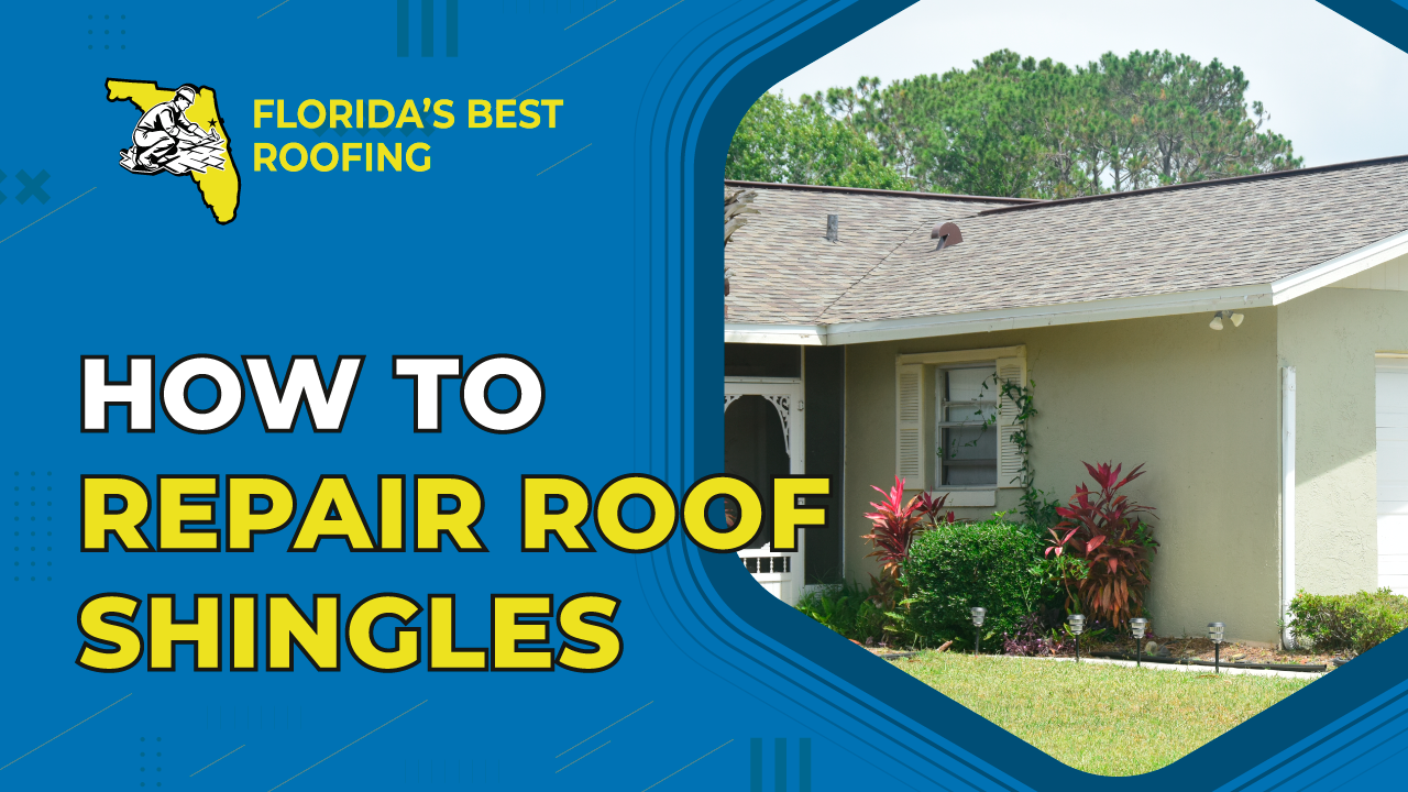 How to Repair Roof Shingles