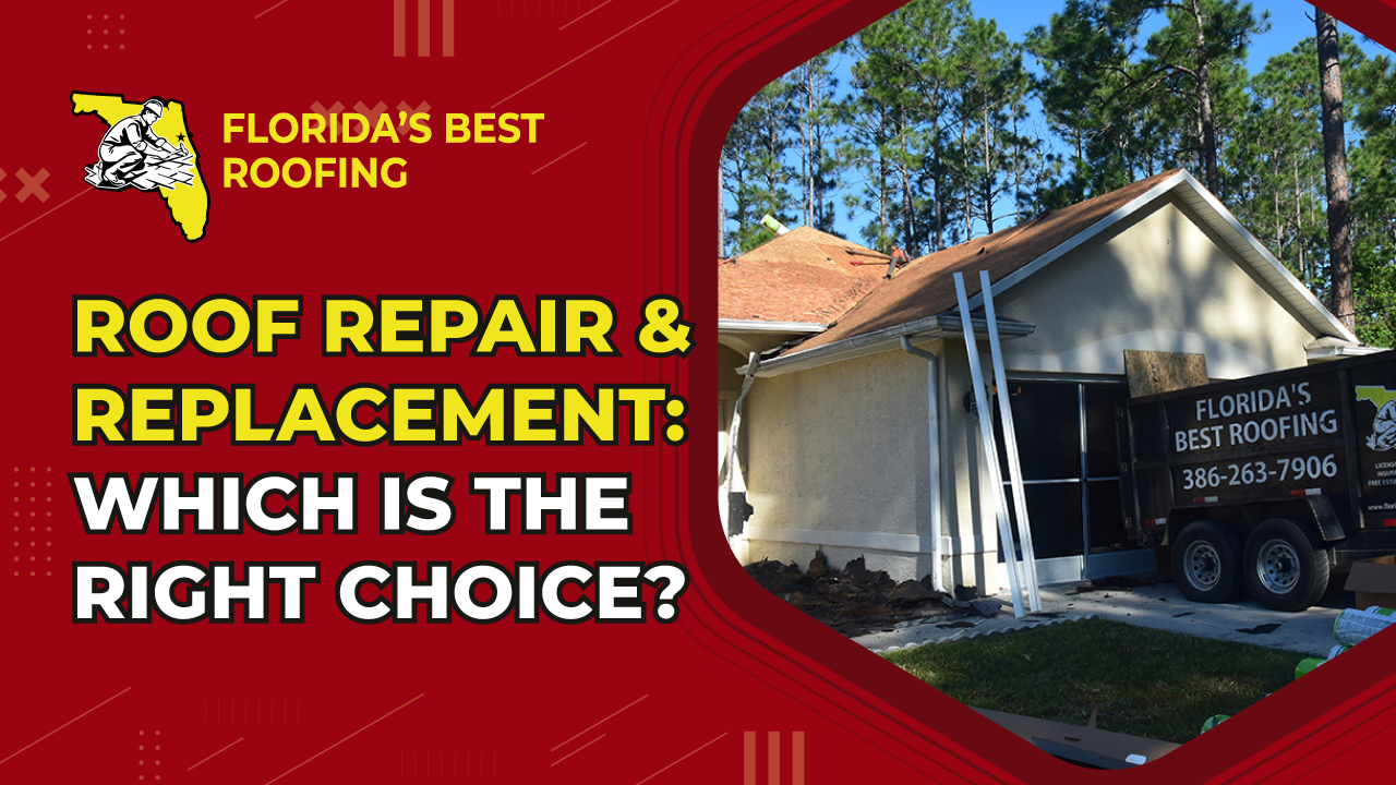 Roof Repair and Replacement: Which is the Right Choice?