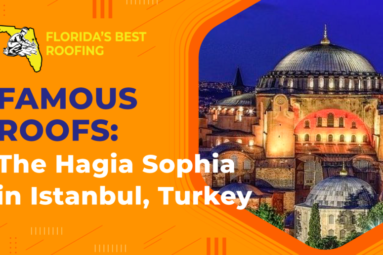 the Hagia Sophia in Istanbul, Turkey.