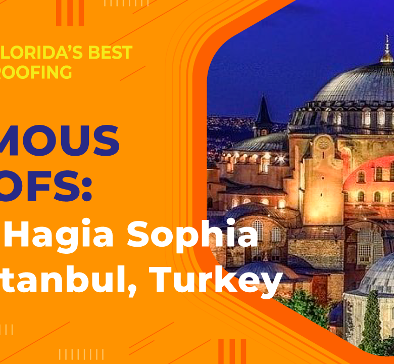 the Hagia Sophia in Istanbul, Turkey.