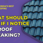 What Should I Do If I Notice My Roof is Leaking